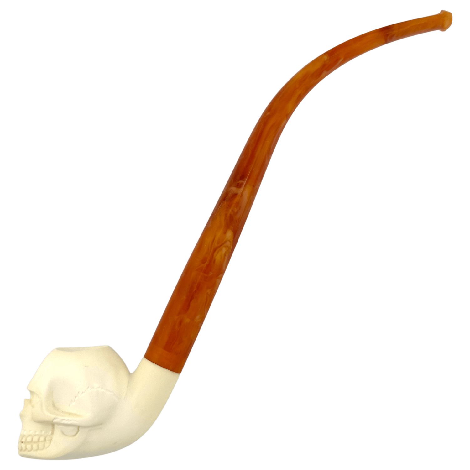 Servi Meerschaum Churchwarden Skull