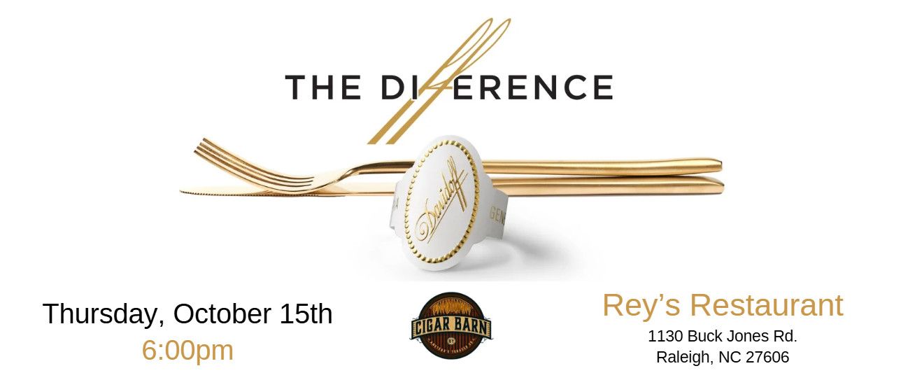 Davidoff Cigar Dinner at Rey's October 15th, 2026 Ticket