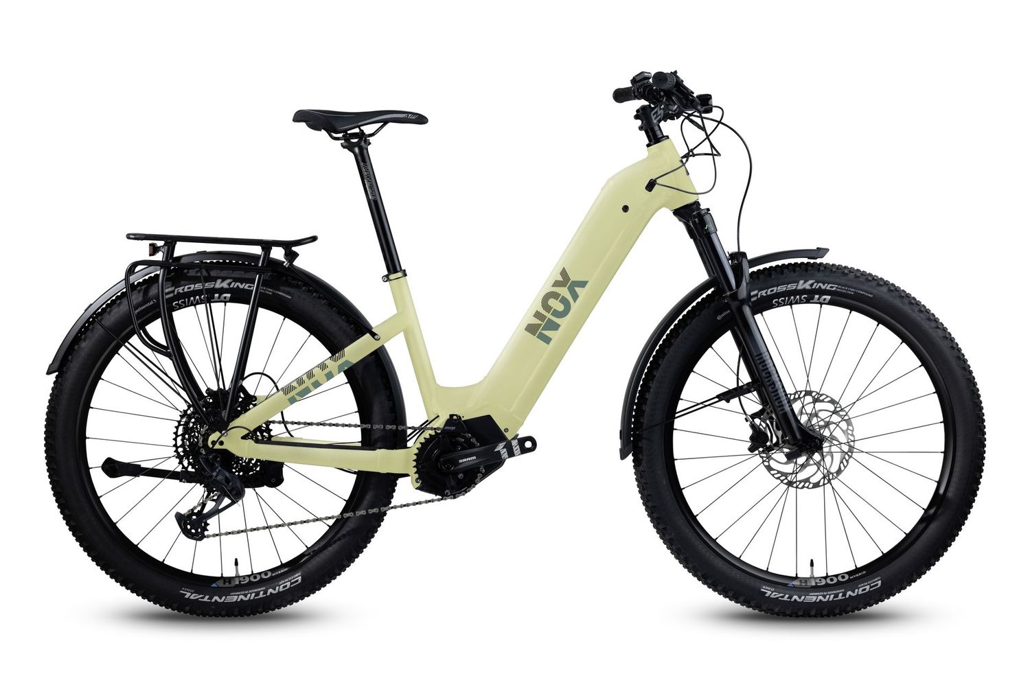 NOX HYBRID TOUR Tief Einsteiger / 112 Nm, Core, Almond