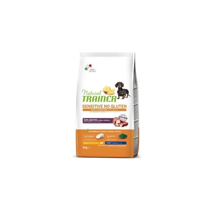 NATURAL TRAINER SMALL/TOY ADULT ANATRA E CEREALI 2KG