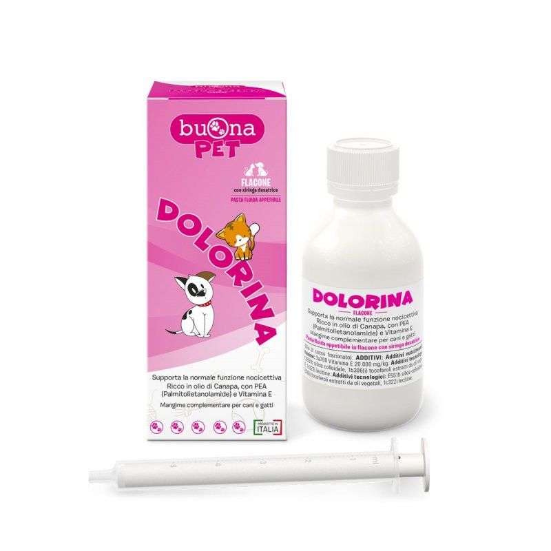 DOLORINA FLACONE DA 90G CON DOSATORE CANE/GATTO