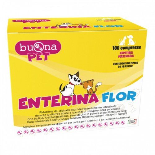ENTERINA FLOR 100CPR CANE/GATTO