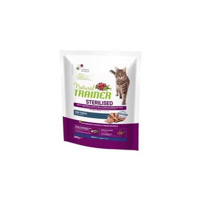 NATURAL TRAINER GATTO STERILIZZATO TROTA 300GR