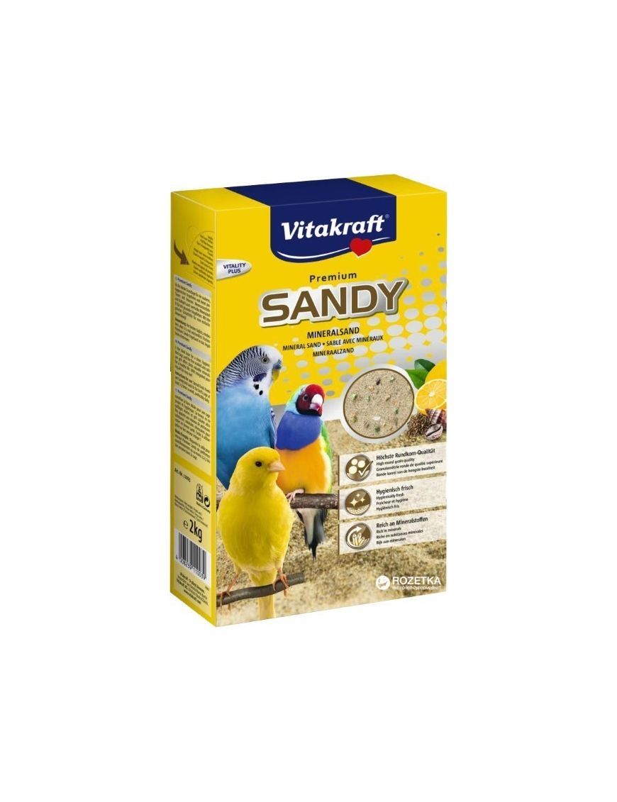 BIRD SAND SABBIA PER GABBIA 2KG