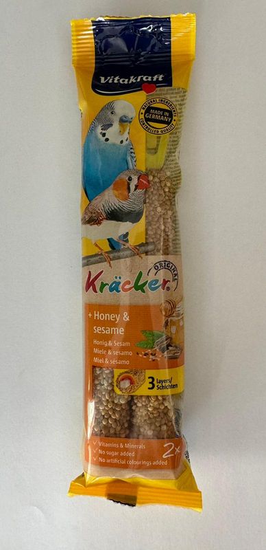 Kracker pappagallini ondulati miele e sesamo 60g