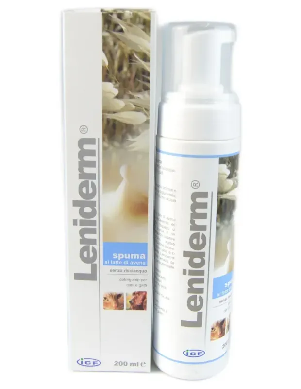 Leniderm spuma dermatite 200 ml