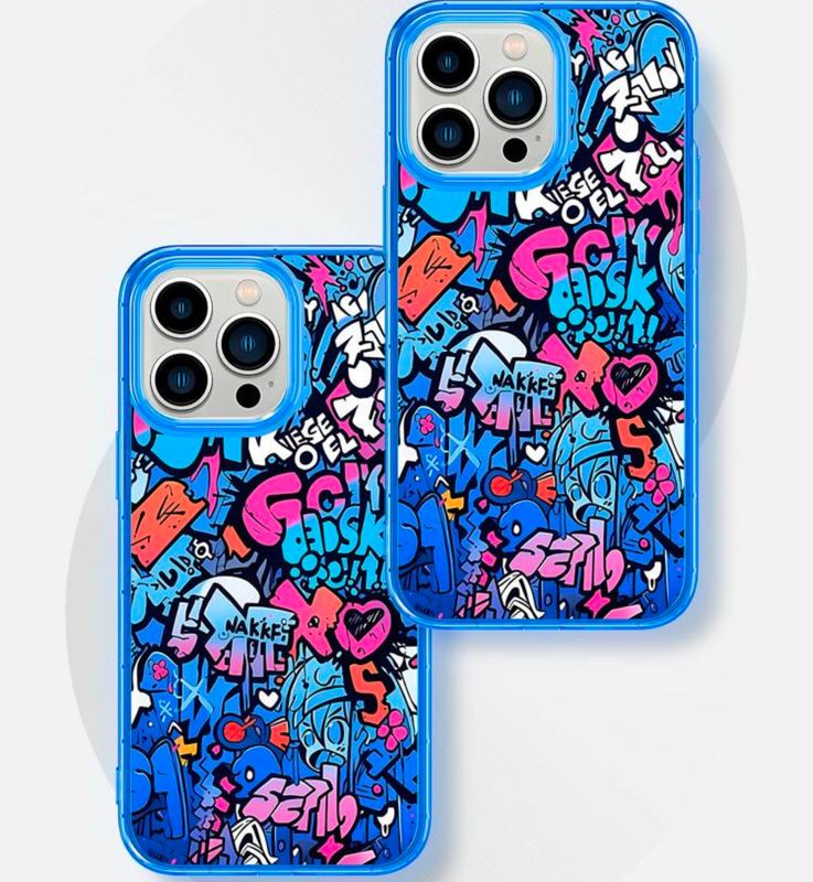 Shockproof Blue Phone Case