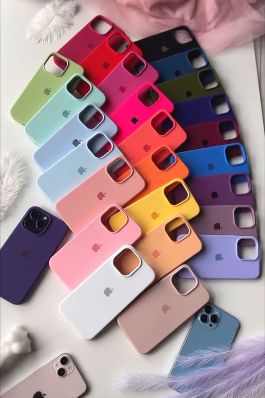 Original Apple Silicone Case For Iphone 13 Pro Max📱