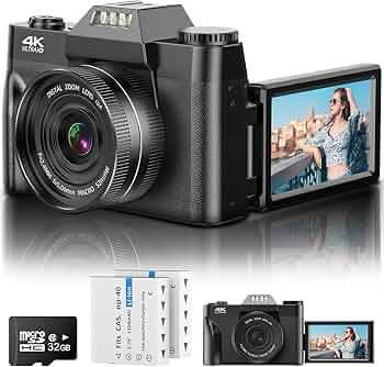 Ventek 3 Digital Camera With Flip Screen!📸😍