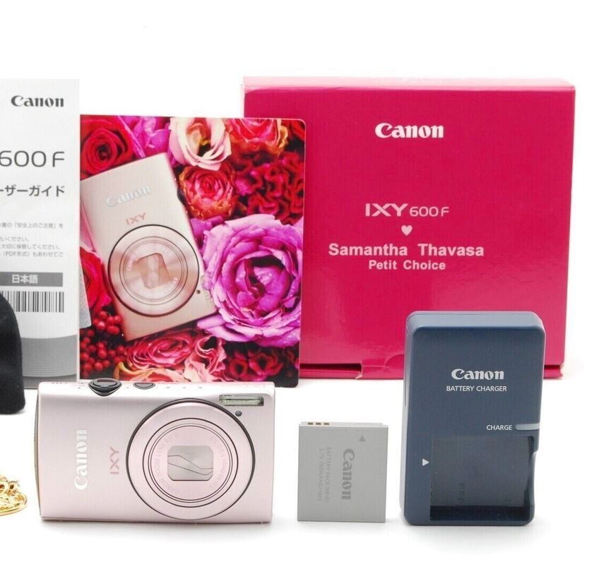 Canon Ixy 600f Pink In Box