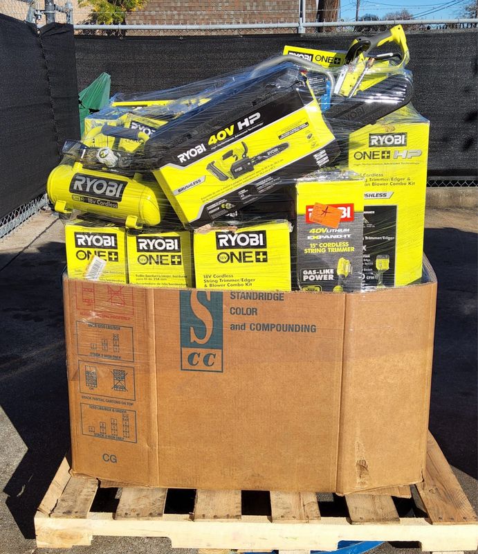 Ryobi Power Tool pallets