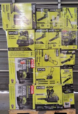 Ryobi Power Tool pallets
