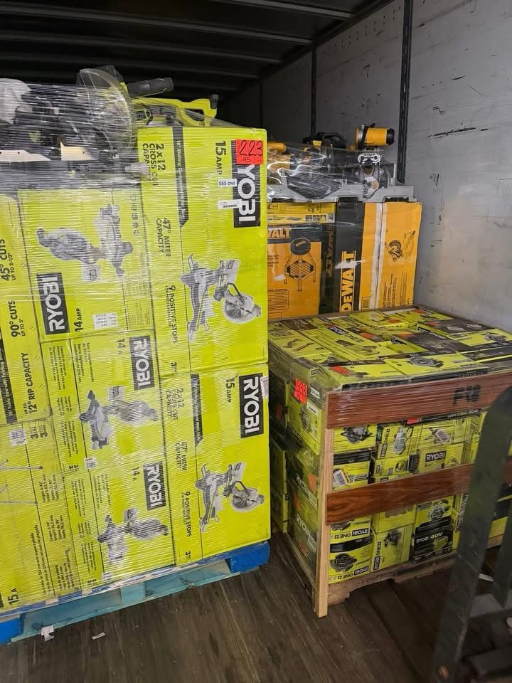 TOOLS PALLETS AVAILABLE FOR SALE