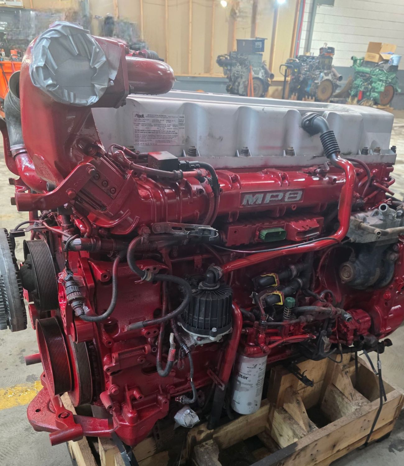 2013 MACK MP8 445 ENGINE ASSEMBLY