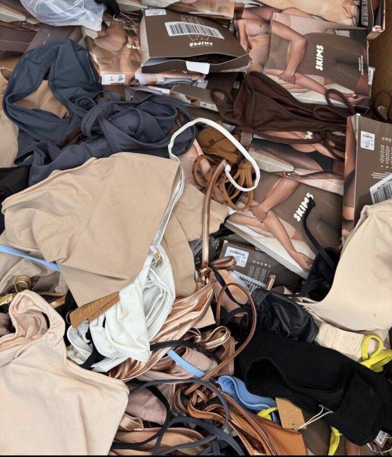 Wholesale Skims Clothing Pallet – 300 Pieces
