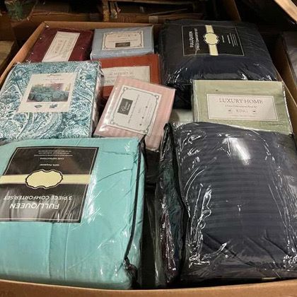 Bedspreads Liquidation Pallet – Premium Quality Bedding at Unbeatable Wholesale Price