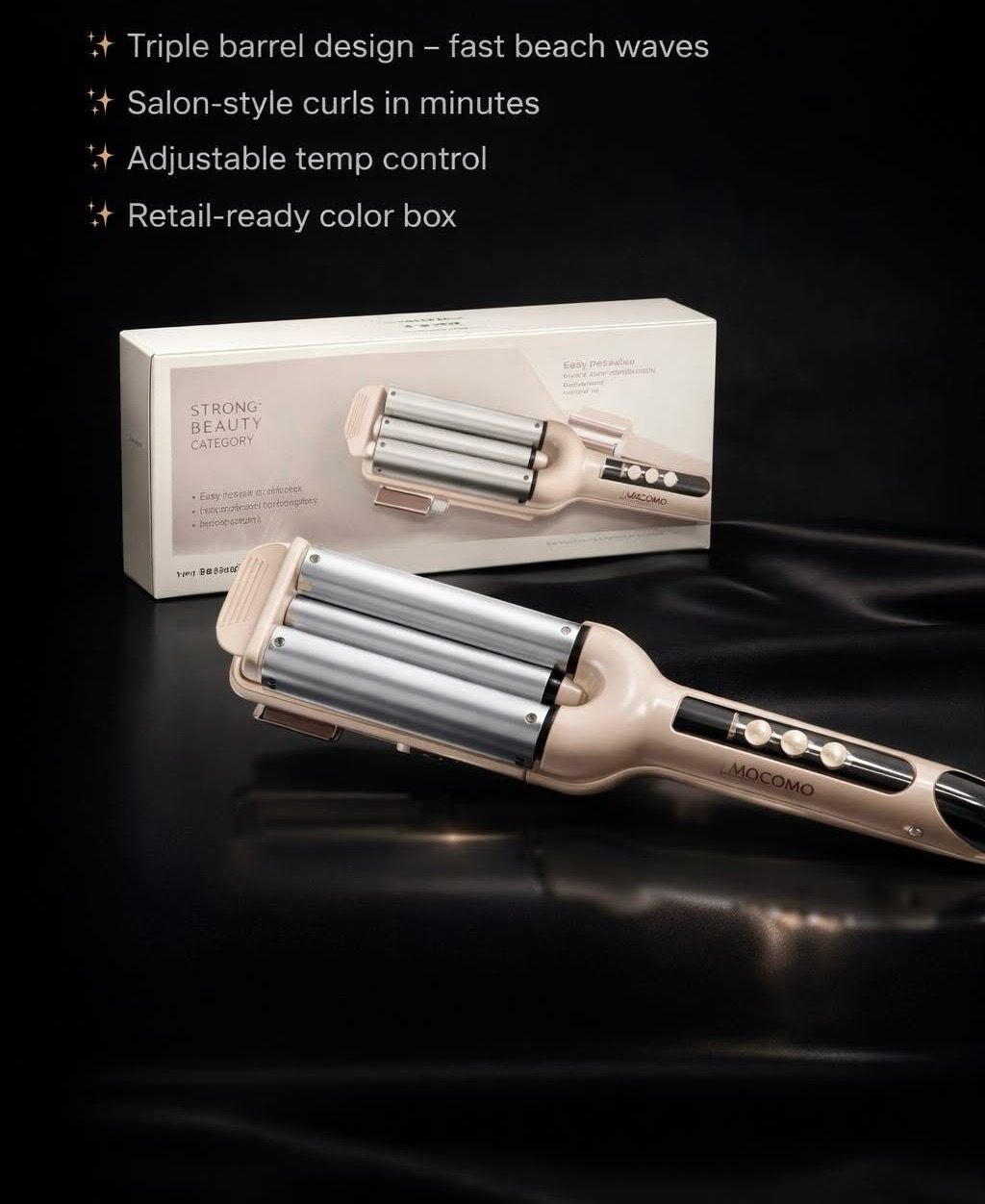 💫 3 BARREL HAIR WAVER 💫