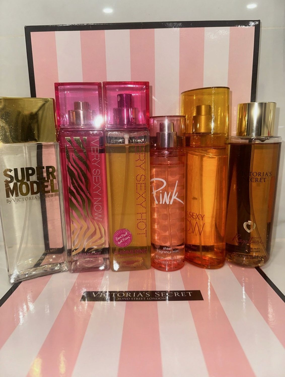 Victoria’s Secret Vintage Fragrance Lot Very Sexy Hot Very Sexy Now Pink