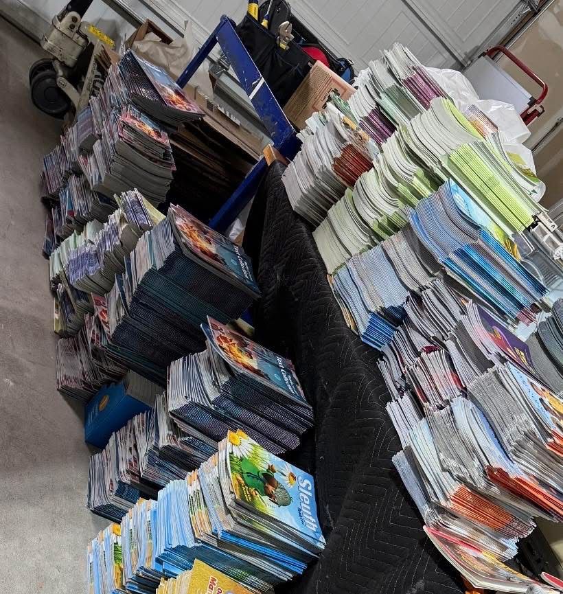 Books Note and text books pallet for sale 