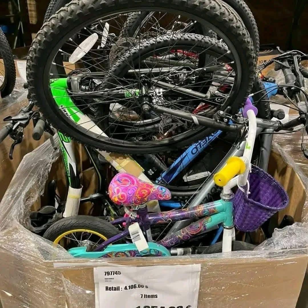 Bicycles pallet for sale 