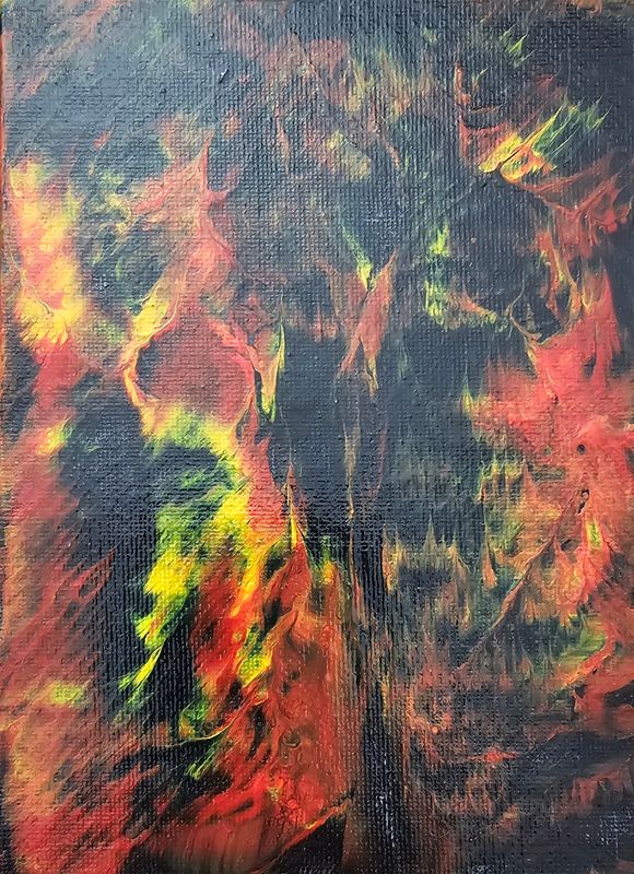 Brennende Welt I