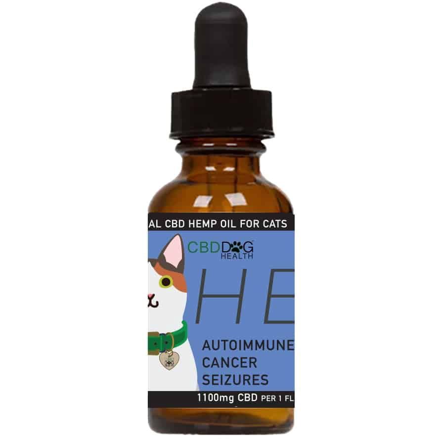 CBD Dog Health - HEAL - 1100mg  for cats