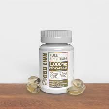 CBD Lion - Full Spectrum Capsules - 1000mg