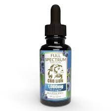 CBD Lion - Full Spectrum Flavored Oil Tinctures -  1,000mg (with THC)