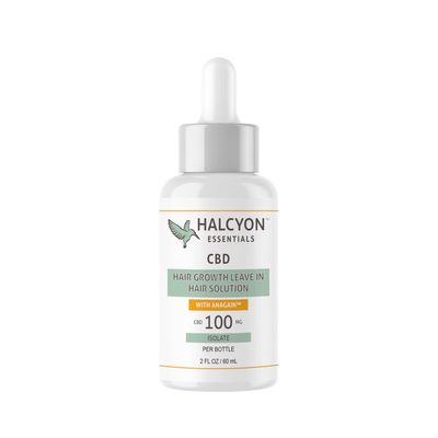 Halcyon - CBD Hair Growth Scalp Treatment + AnaGain, 100mg ISO 60mL