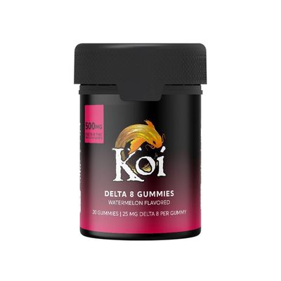 Koi - Delta 8 Gummies, 25mg ea, Flavor: Watermelon