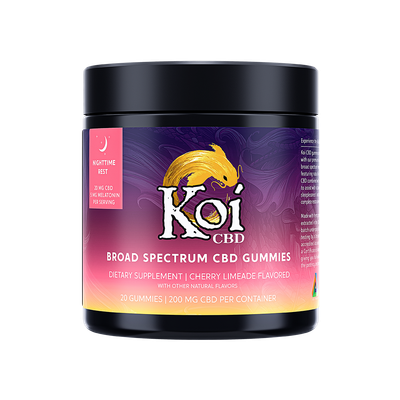 Koi CBD Gummies | Broad Spectrum Night Ease Gummies