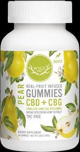 Wyld CBD+ CBG Pear Gummies