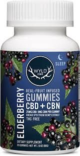 Wyld CBD+CBN Elderberry Gummies