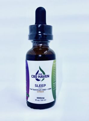 SLEEP Full Spectrum CBD/CBN Oil Tincture, 2200mg
