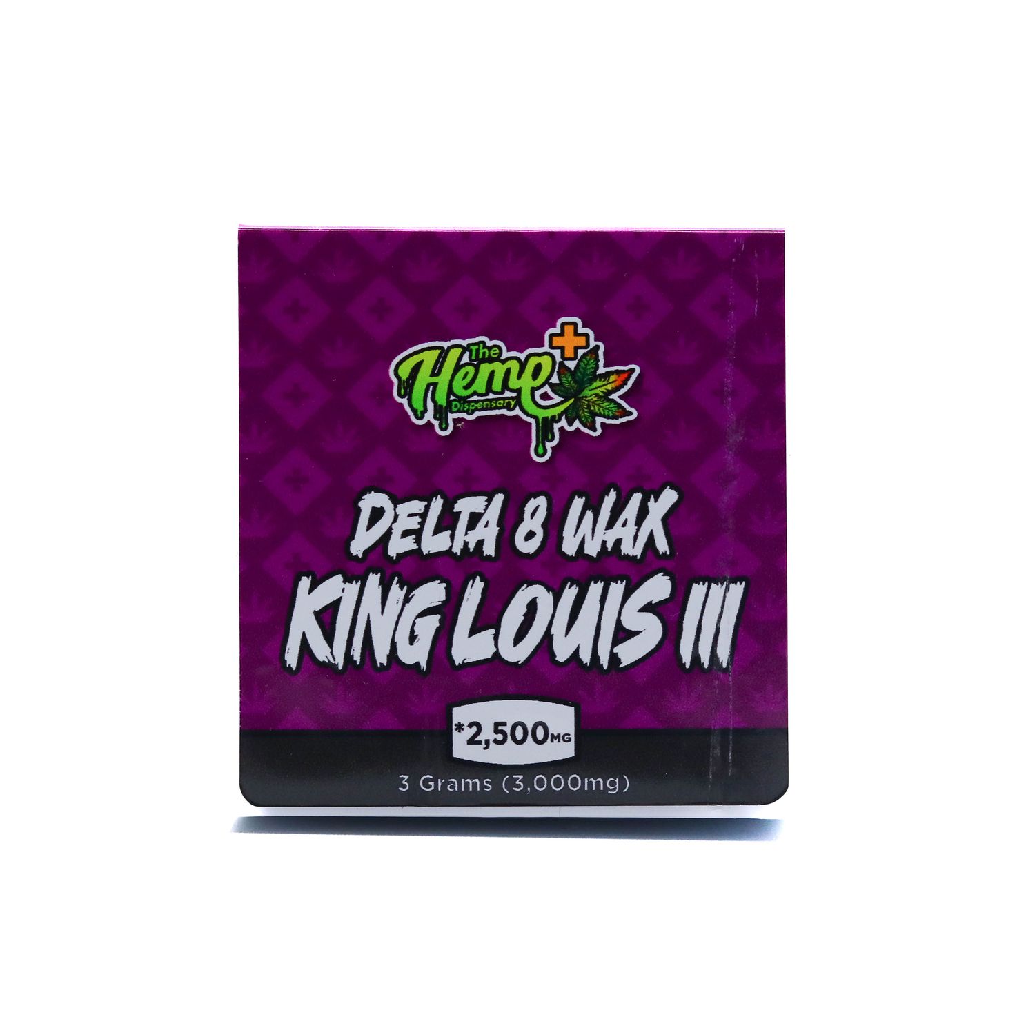 DELTA 8 THC WAX THREE GRAMS KING LOUIS INDICA