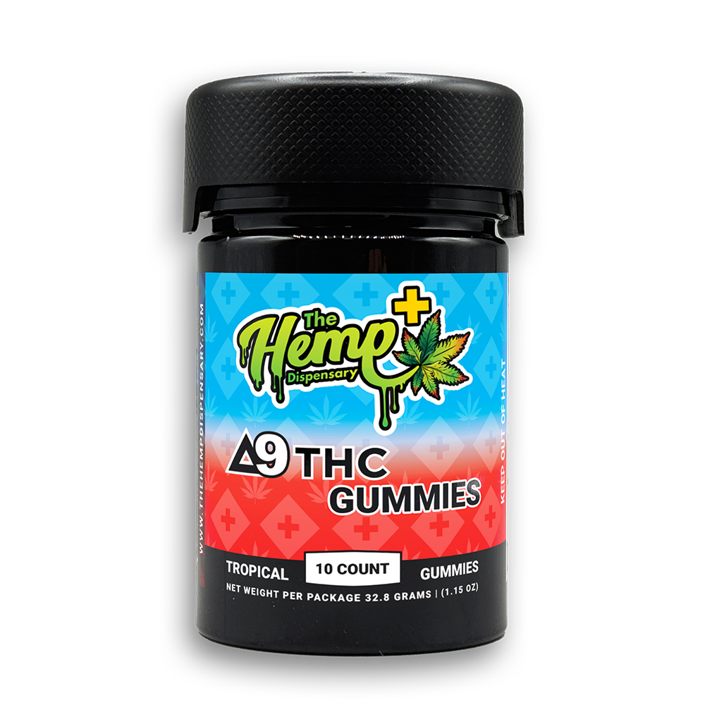 DELTA 9 THC GUMMIES 10MG TROPICAL MIX