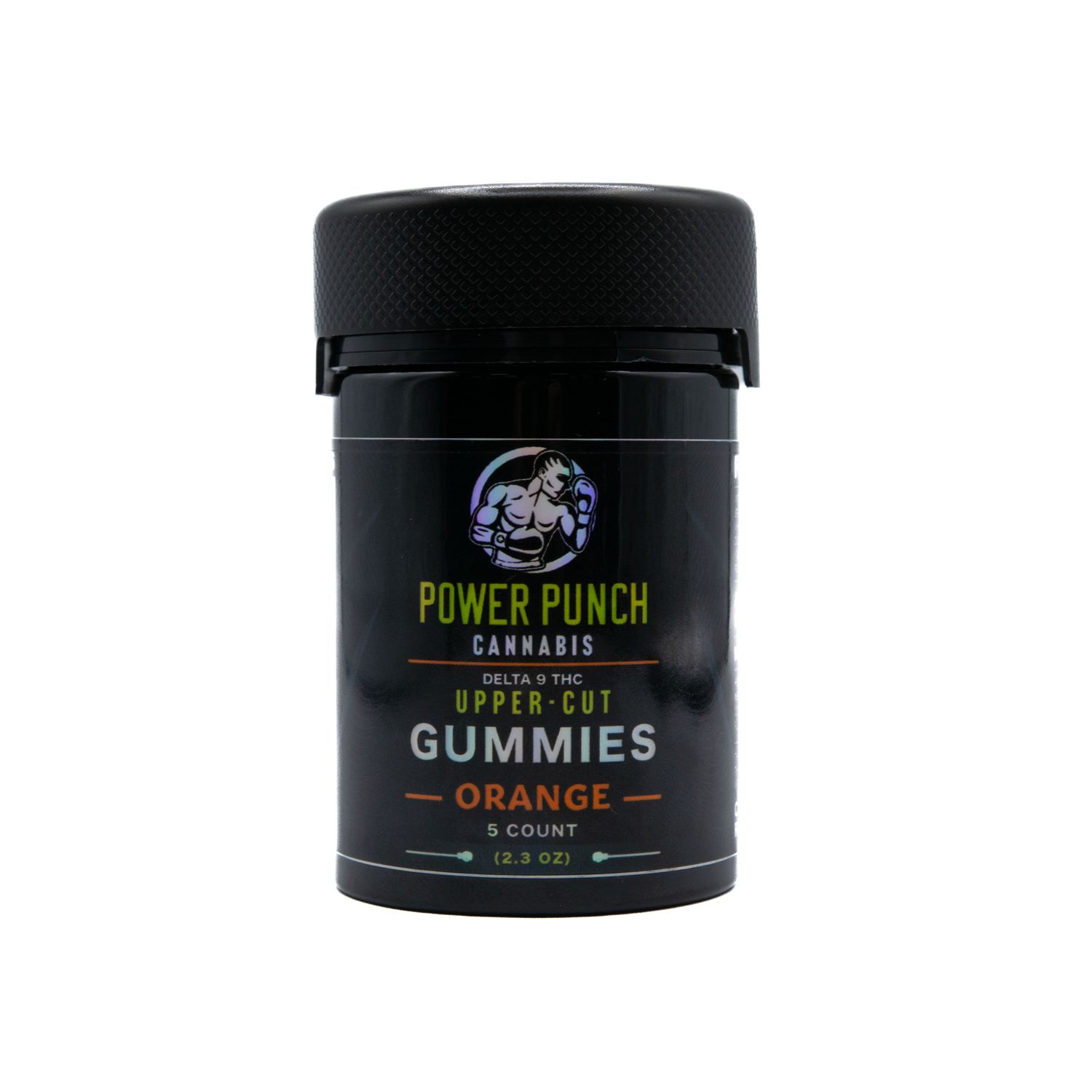 UPPERCUT ORANGE GUMMIES 120 MG FIVE COUNT