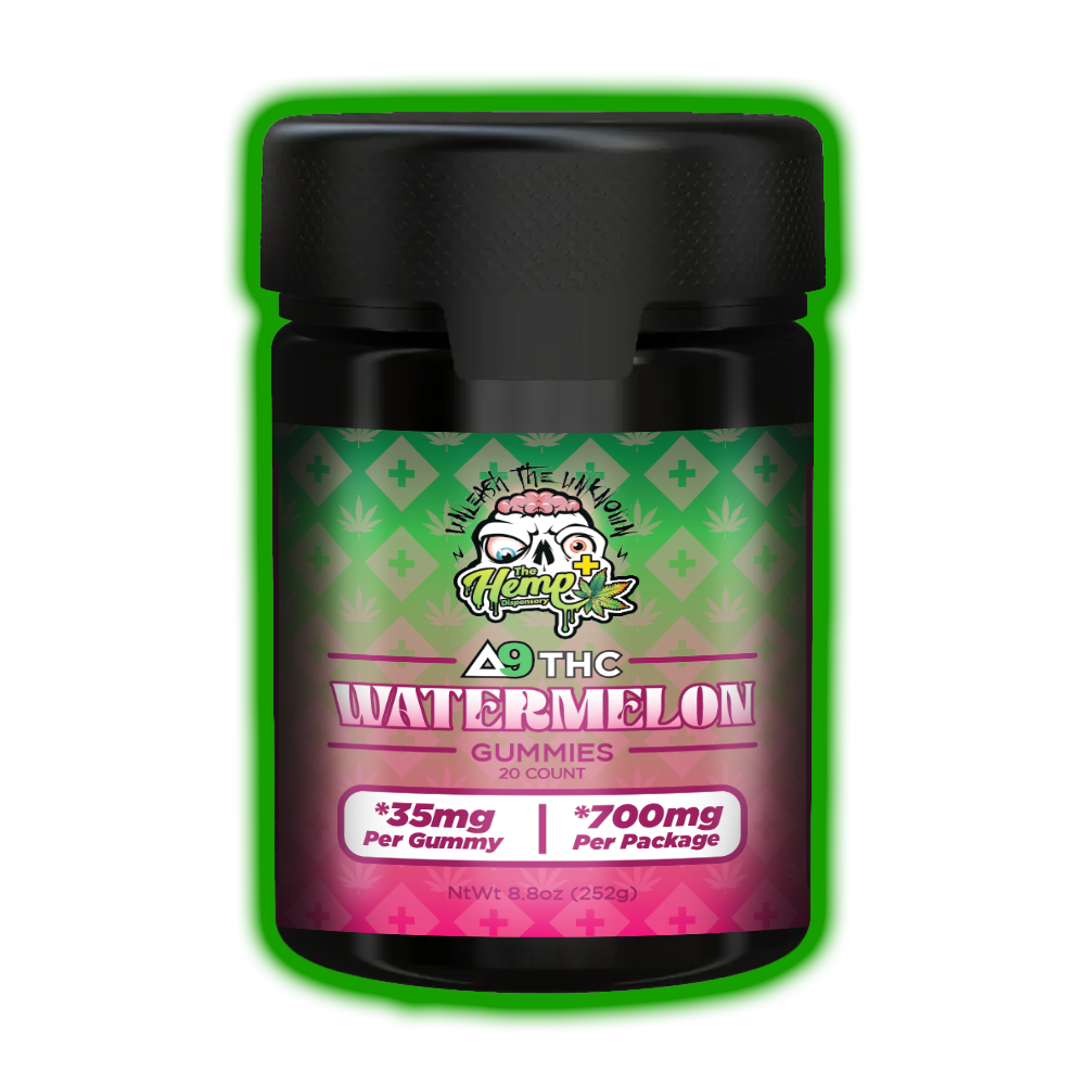 DELTA 9 THC GUMMIES 35MG WATERMELON