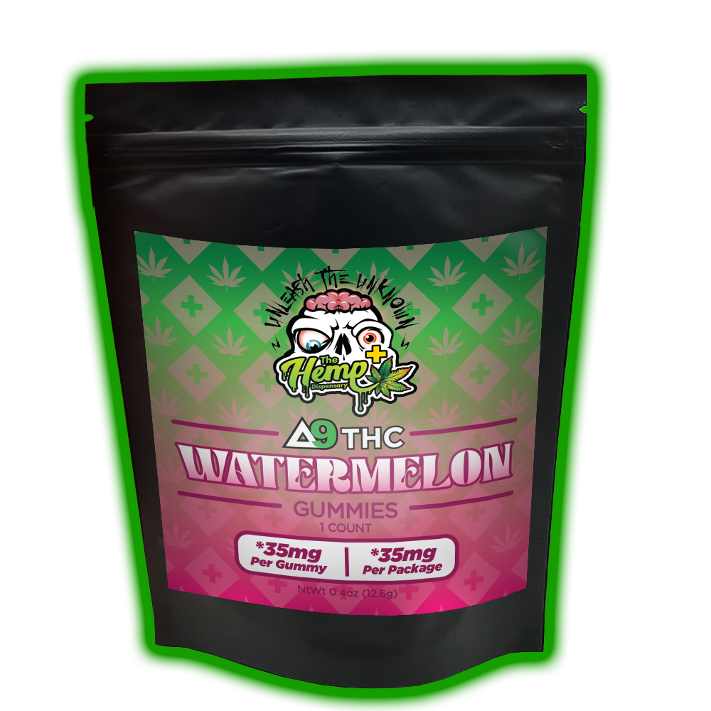 DELTA 9 THC GUMMIES 35MG WATERMELON