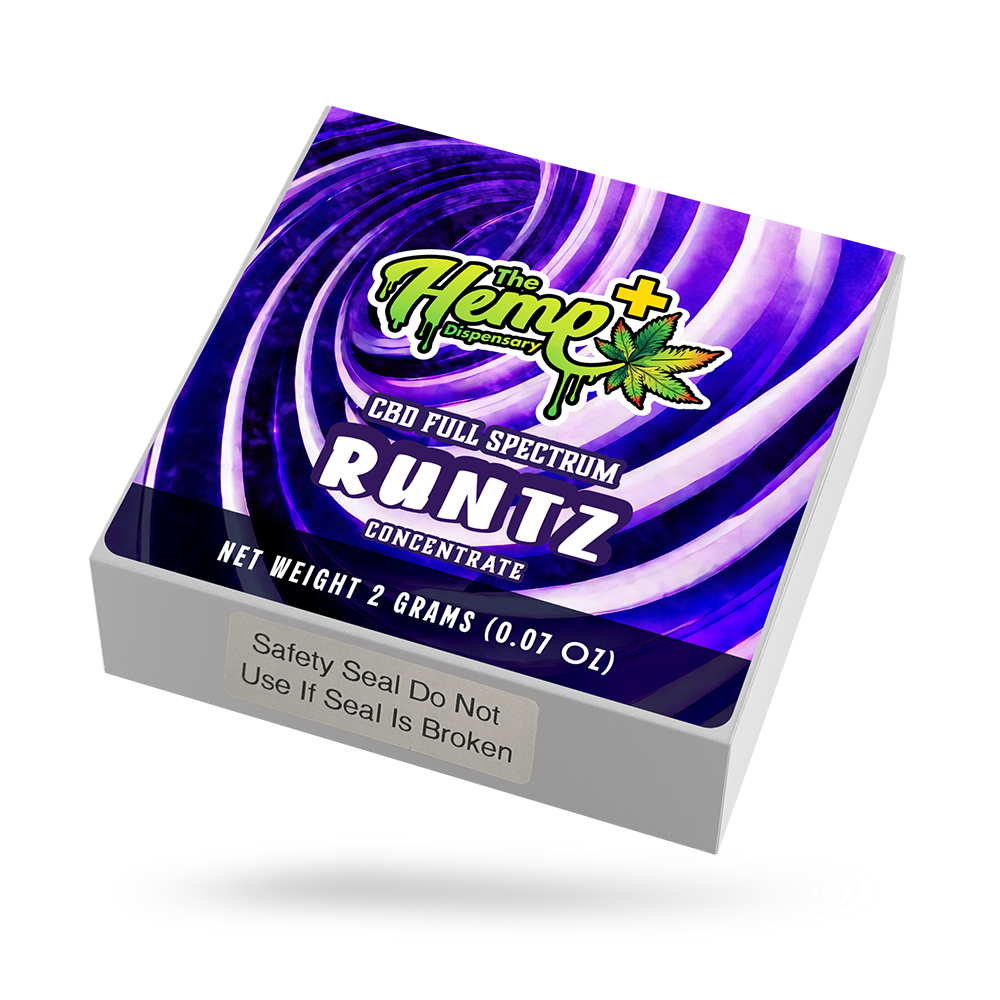 CBD FULL SPECTRUM WAX TWO GRAMS RUNTZ