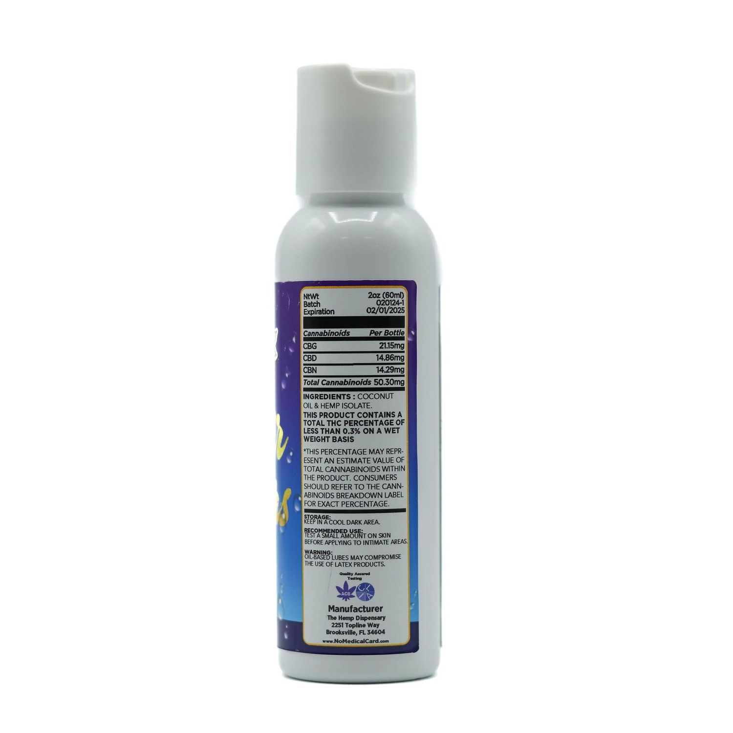 CBD/CBG/CBN LUBRICANT