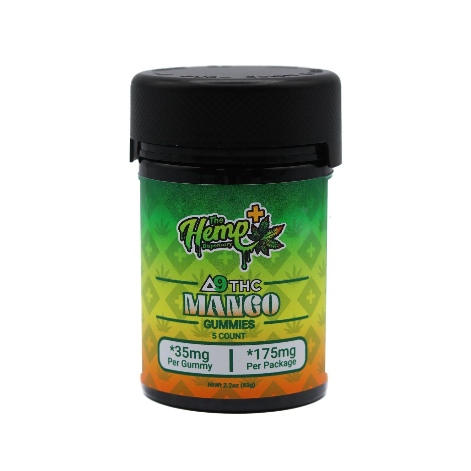 DELTA 9 THC GUMMIES 35MG MANGO