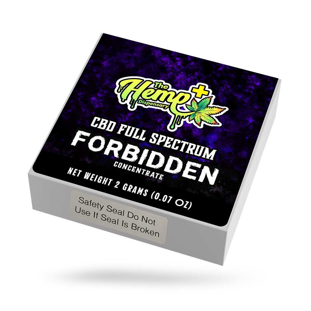 CBD FULL SPECTRUM WAX TWO GRAMS FORBIDDEN