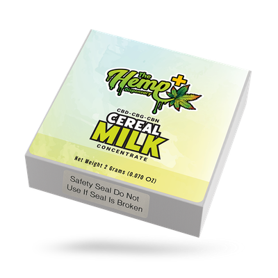 CBD/CBG/CBN WAX TWO GRAMS CEREAL MILK