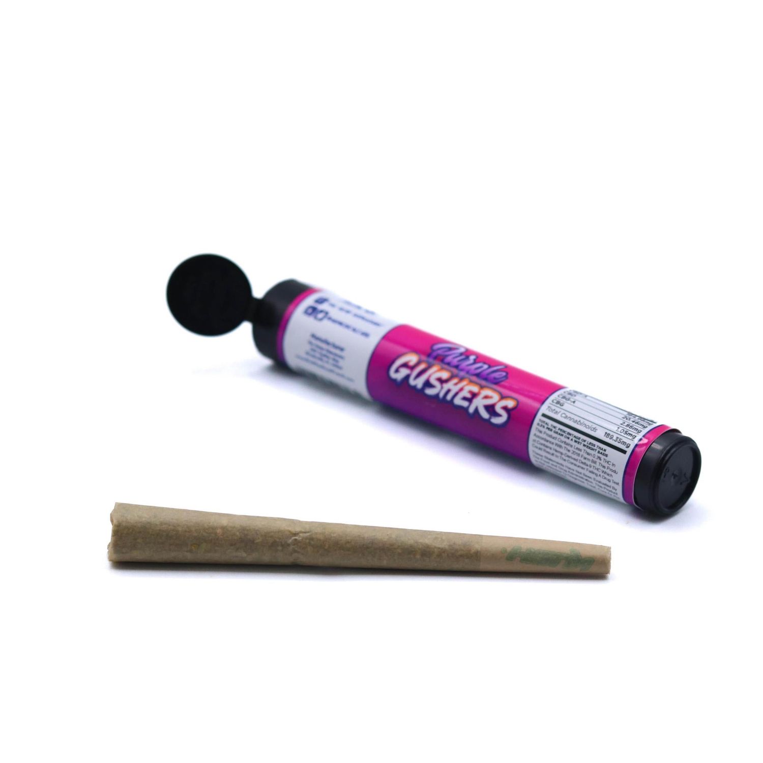 CBD PRE-ROLLED JOINT PURPLE GUSHERS