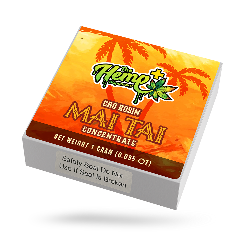 CBD ROSIN ONE GRAM MAI TAI