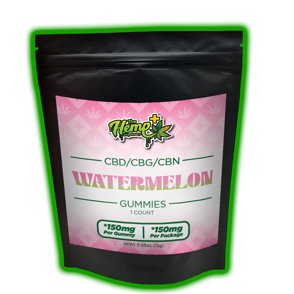 CBD/CBG/CBN GUMMIES 150MG WATERMELON