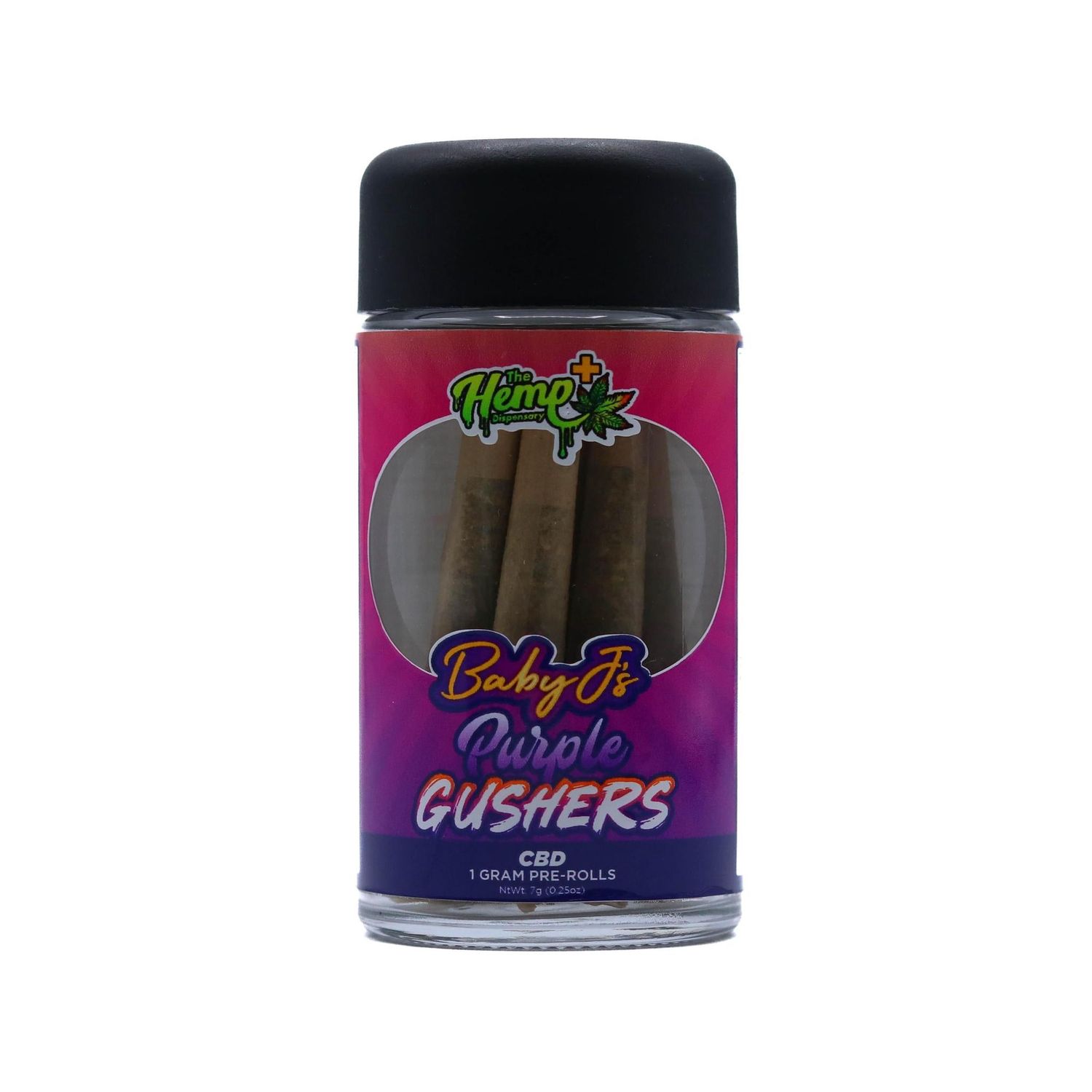 CBD PRE-ROLLED JOINT BABY J PURPLE GUSHERS
