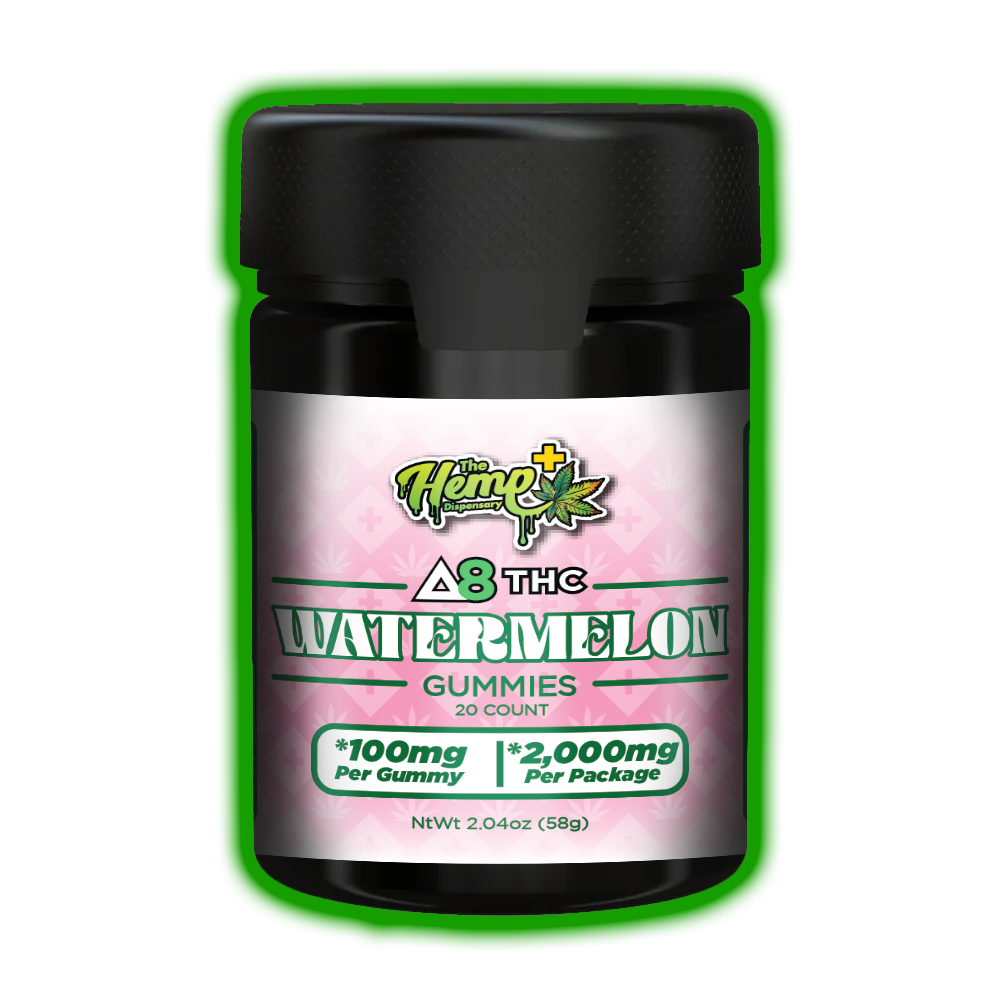 DELTA 8 THC GUMMIES 100MG WATERMELON