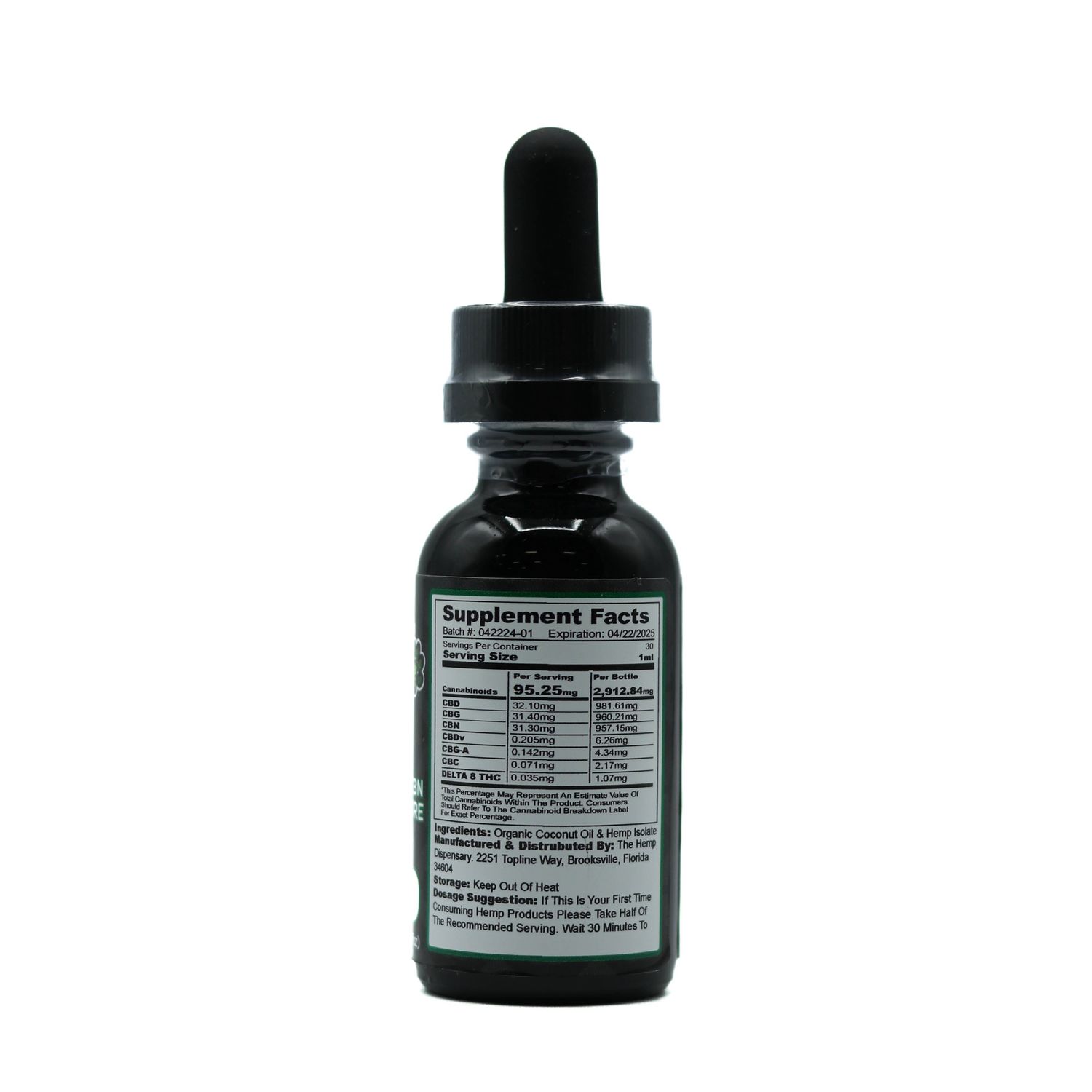 CBD/CBG/CBN PET TINCTURE
